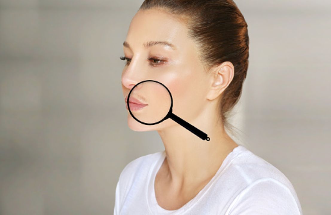 fine upper lip hair