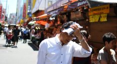 extreme heat hits japan